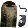 ORFOFE Bathroom Shower Handle Replacement Ergonomic Lever Knob for Bathtub