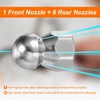 sourcing map Pressure Washer Sewer Nozzle 1/8" NPT Orifice 5000