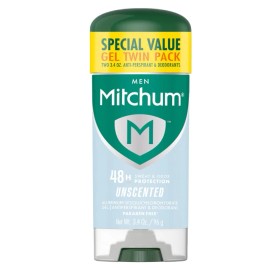 Mitchum Antiperspirant Deodorant Triple Odor Defense 3.4 Ounce 2 Pack