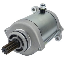 STABSOLI Starter Motor & Relay for Suzuki QuadRunner 500 98-02, QuadMaster 500 00-01, DR650SE 96-20, for Arctic Cat 400 2x4 4x4 98-02, 500 4x4 Auto 00-03, 500 4x4 Manual 03, 31100-44D10 3545-024