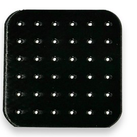 Square Travel Flat Back Earring Palette (Black)