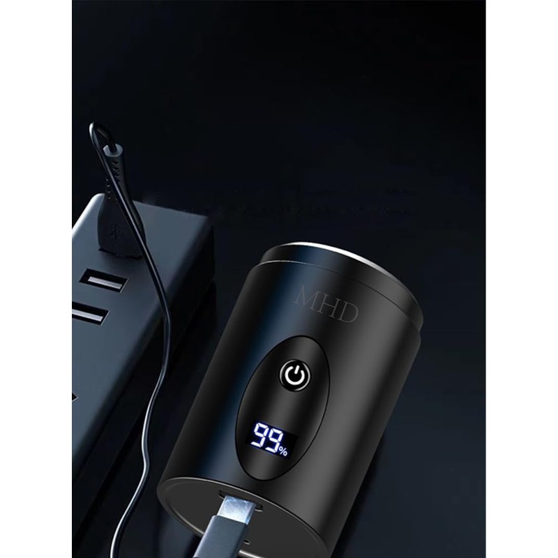 Portable Recharge Men's Rotary Shaver