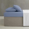 Catherine Lansfield Easy Iron Percale Standard Pillowcase Pair Lansfield Blue