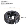 sourcing map Round Threading Die M10 x 0.75 Metric Thread