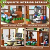 Loyratche 3 in 1 Coffee House Building Set with Light,