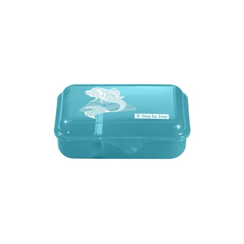 Step by Step Mermaid Delia Blue Lunch Box with Divider