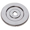 Moen Chrome Chateau Collection Replacement Escutcheon Pate for One-Handle Tub