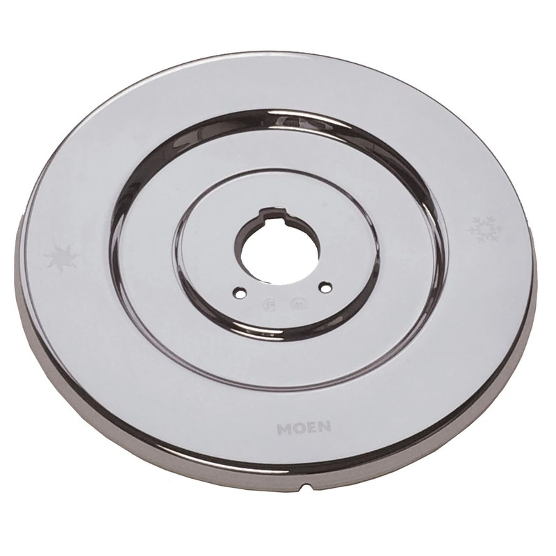 Moen Chrome Chateau Collection Replacement Escutcheon Pate for One-Handle Tub