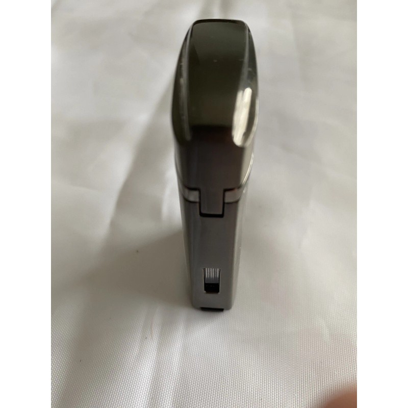 Rocky Patel Hamlet Cigar Lighter - Gunmetal - Angled Dual