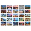 Better Office Products 50 Pack Travel Postcards, Famous US Landmarks