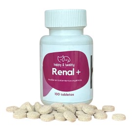 Suplemento Renal + 100 Tabs Vías Urinarias Perro Gato