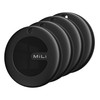 MiLi MiTag Duoスマートタグ エアタグ 紛失防止タグ、Android & iOS互換、AirTag同サイズ、キーファインダー、財布・荷物・ペット・子供に適用（4個セット）