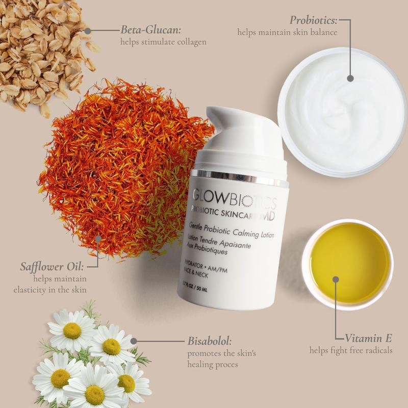 Gentle Probiotic Calming Lotion Hydrate Moisturizer Hydrate Moisturizer Hydrate Moisturizer