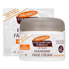 Palmer's Cocoa Butter Formula Eventone Fade Cream, Ayuda a Reducir las Manchas Oscuras y las Manchas de la Edad, Apto para Todo Tipo de Piel, Dermatológicamente Probada, 75g