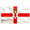 Second Ave Northern Ireland Flag 5ft X 3ft Large with