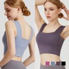 Pole Wear Pole Dance Yoga Pilates Sleeveless Top SD-220503 Blue Gray/L(66)