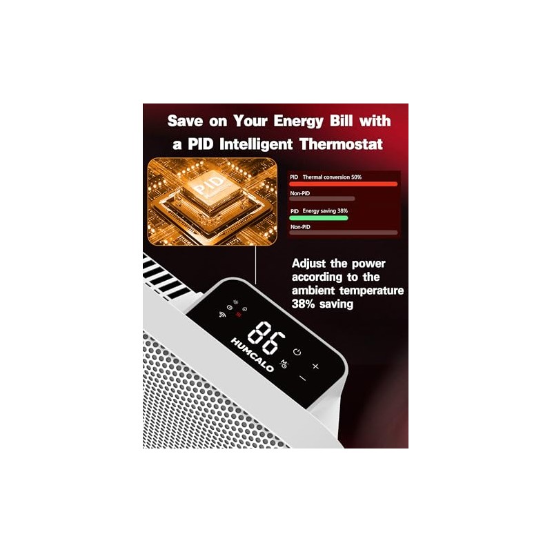 Graphene Convection Panel Infrared Space Heater for Indoor Use Large