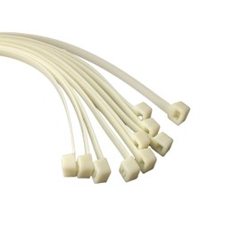 On1shelf® Cable Ties, 900mm x 12mm, 35.4" Strong and Long Nylon Cable Ties (10, White)