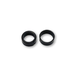HIGHSIDER 301-990 HIGHSIDER Spare Nylon ring set for HIGHSIDER bar end mirrors, set ( 1 x 1 inch + 1 x 7/8 inch ring).