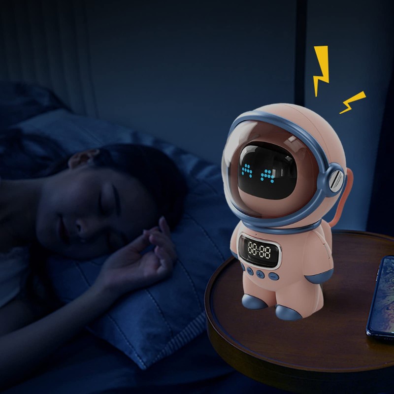 Garosa The Speaker AI Intelligent Voice Bluetooth Speaker Clock Alarm