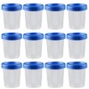 Mipcase Specimen Cups With Lids - 25pcs 120ml Urine Cups
