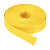 Flat Nylon Webbing Strap 1 Inch 15 Yards Yellow for