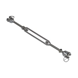 Five Oceans Stainless Steel 6mm Open Body Turnbuckle (JIS) Jaw/jaw - FO-2947
