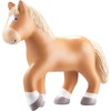 HABA Little Friends Horse Leopold - 4.5" Brown Haflinger Steed