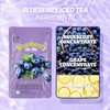 [Nokchawon] Blueberry Iced Tea Pouches 10 Packs – Refreshing Blueberry
