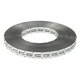 LuxHeat 25ft Cable Guides for Electric Radiant Floor Heating Cables - Floor Heat Strapping for Cable - Fixes Easily to Timber or Concrete Subfloor - Compatible with Most Underfloor Heating Systems