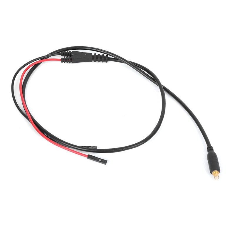Test Cable Jumper Wire Connector with 2mm Testing Hook Red