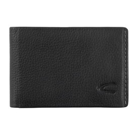 camel active Börse klein; 249 Atlanta Coin Pouch, 10 cm, Black (Schwarz)