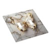 Wpshijia Light Switch Cover Plate Gold White Butterfly Luxury Abstract