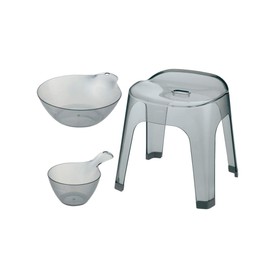 Luxre Richell 35 H Lower Back & Hand Wash & Hot Water Bottle, 3-Piece Set