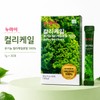 컬리케일 분말 100% 동결건조 곱슬케일 분말 가루 스틱 하루 한포, 30g, 1박스 Curly Kale Powder 100% Freeze-Dried Curly Kale Powder Stick, 30g, 1 Box