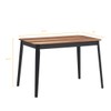 Giantex Wood Dining Table, Rectangular Kitchen Table, Modern Home Furniture