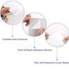BBTO 20 Pieces Mirror Sheets Self Adhesive Non Glass Mirror