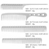 Haarkamm Kamm Set - 4PCS Professioneller Friseur Präzisionskamm, Barbier Haarstyling