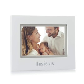 Pearhead This Is US Picture Frame, Family Keepsake Frame, Gift For New And Expecting Parents, 4x6 Photo Frame