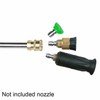 Riloer Stainless Steel High Pressure Water Gun, 17CM Rod, 250bar,