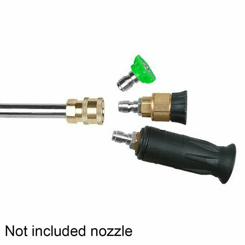 Riloer Stainless Steel High Pressure Water Gun, 17CM Rod, 250bar,