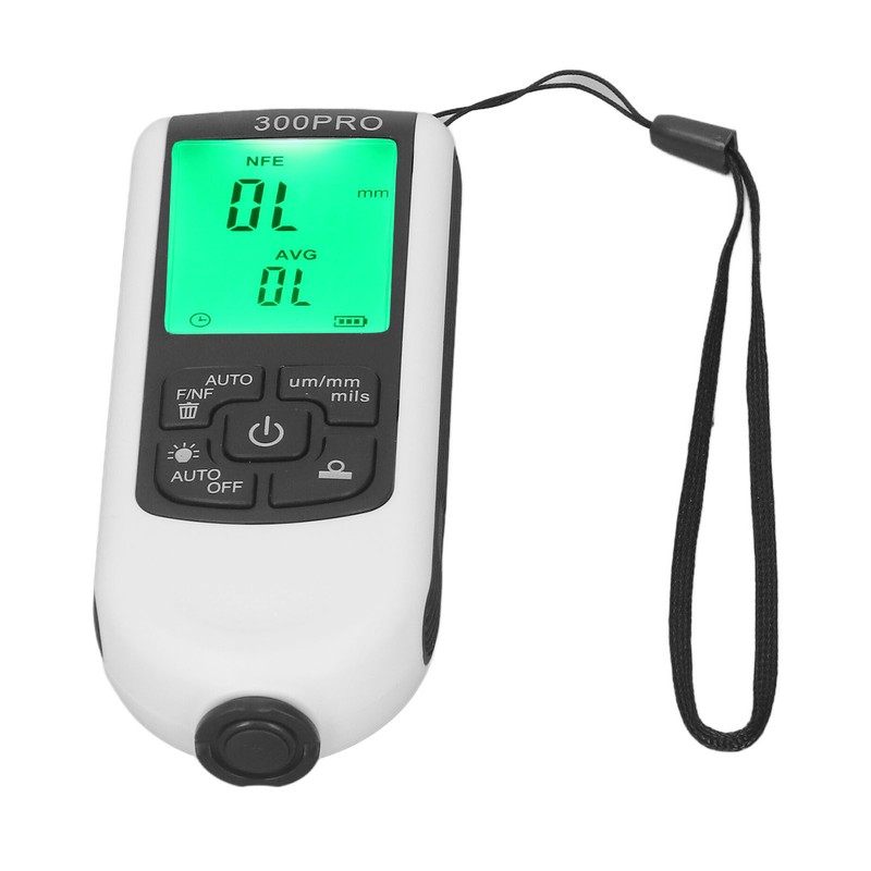 Paint Thickness Gauge Coating Depth Meter Tester Digital Display 0‑2000um