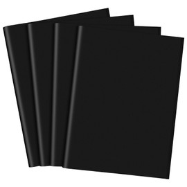 BOUBONI 100 Sheets Black Tissue Paper Bulk 20 x 14.5 inches Gift Wrapping Paper Craft Tissue Paper for Flower Artworks Crafts Holiday Party Decoration