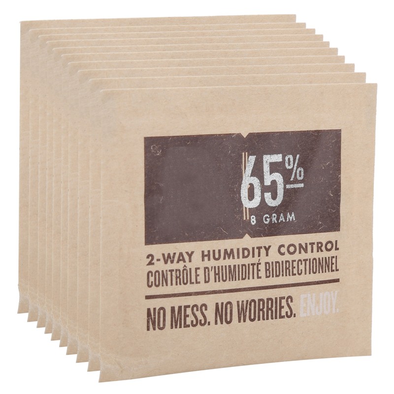 10Pcs Mini 2‑Way Humidity Control Sealing Cigar Humidifier Bag for