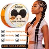 8,8 oz Edge Control Wachs für schwarze Frauen, starker Halt,