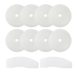 VZU 10Pcs Tumble Dryer Cloth Exhaust Filter for B*u*sh DHB7VTDW DHB7VTDB TD3CNBW Air Intake for Clothes Dryer Filter Replacement, Cotton Filter Dryer Filter(227mm*33mm)