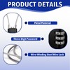 3 Digit Cable Combination Locks, Cable Wire Combination Padlock Anti-Theft