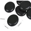 QYLHH 4 Pcs Medium Hot Massage Stones Set Natural Basalt