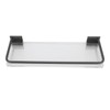 30cm Bathroom Wall Mounted Shelf Space Aluminum Acrylic Towel Rack
