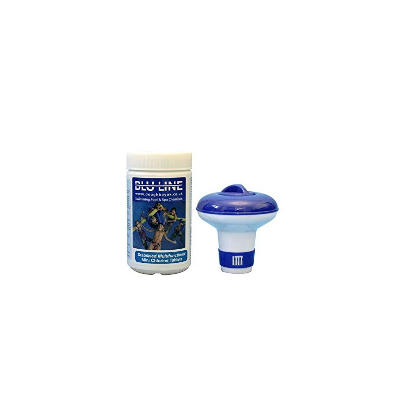 Blutex Small Dispenser with 50 Ultimate Chlorine Tablets 20g